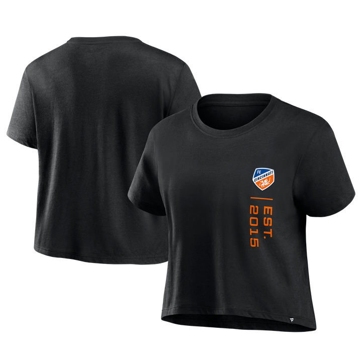 Women's Black Crop Top