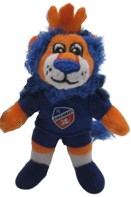 Gary the Lion Plush Keychain