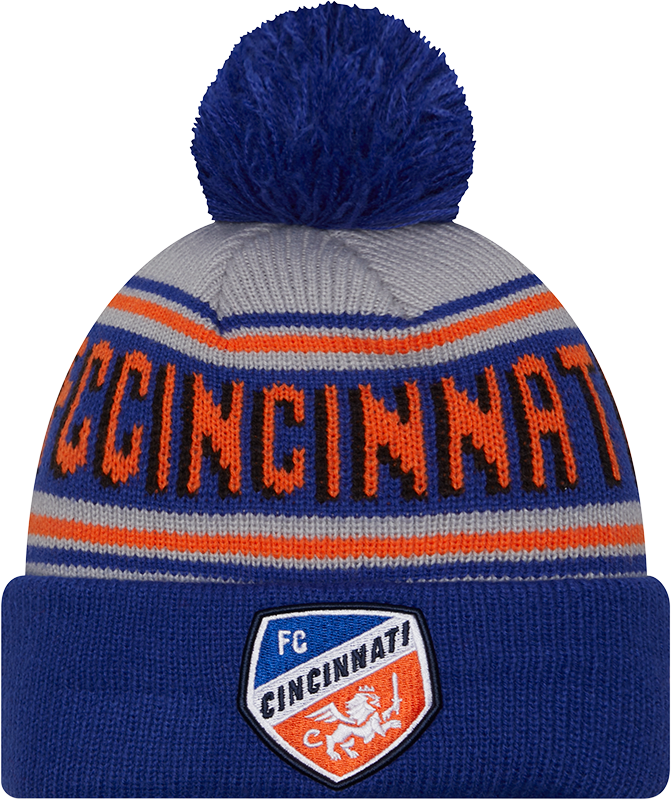 Youth Wordmark Knit Pom