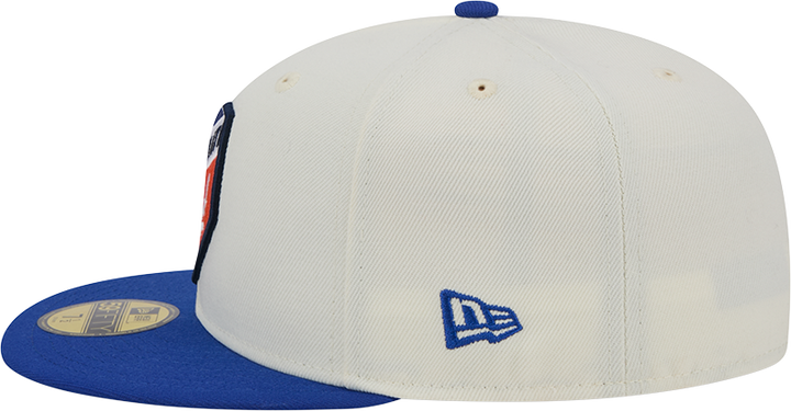 5950 Cream Fitted Hat