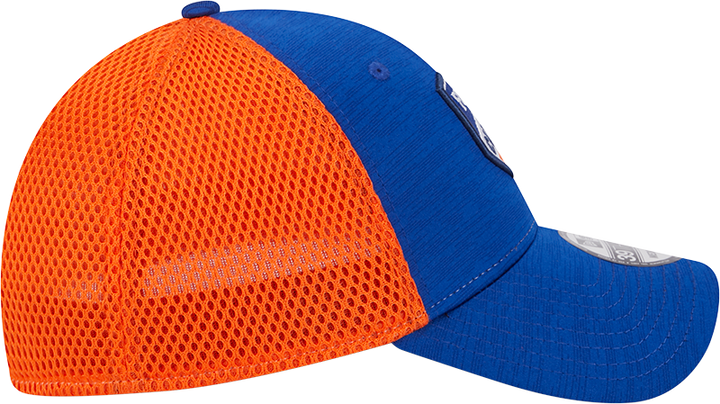 Youth Blue and Orange Game Day Flex Fit Hat