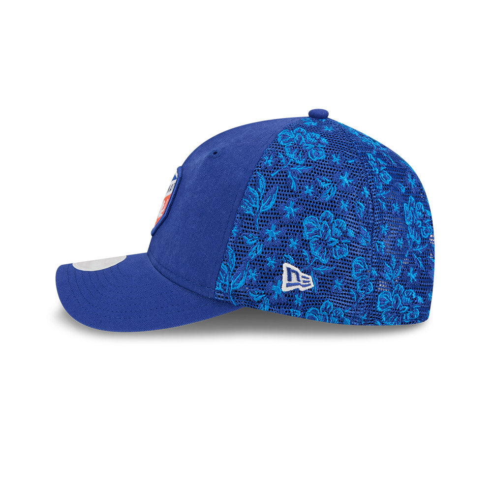 W Floral Mesh Hat