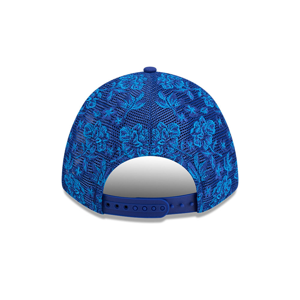W Floral Mesh Hat