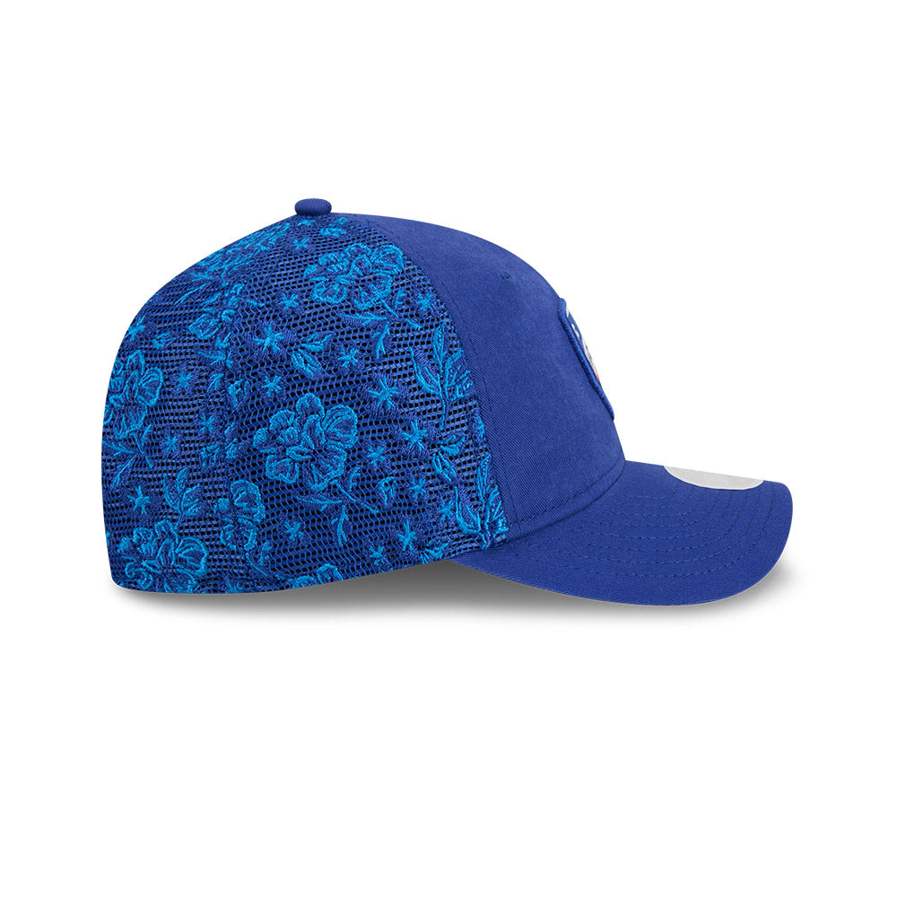 W Floral Mesh Hat