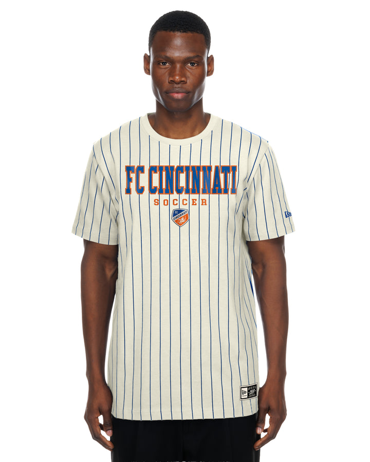 FCC Blue Pinstripe Tee