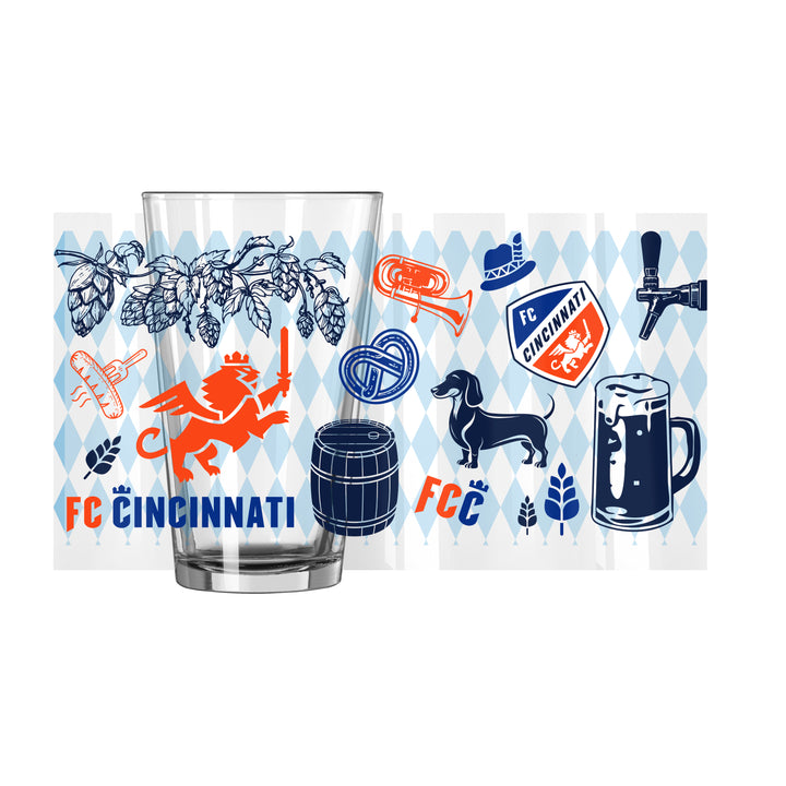 Oktoberfest Pint Glass