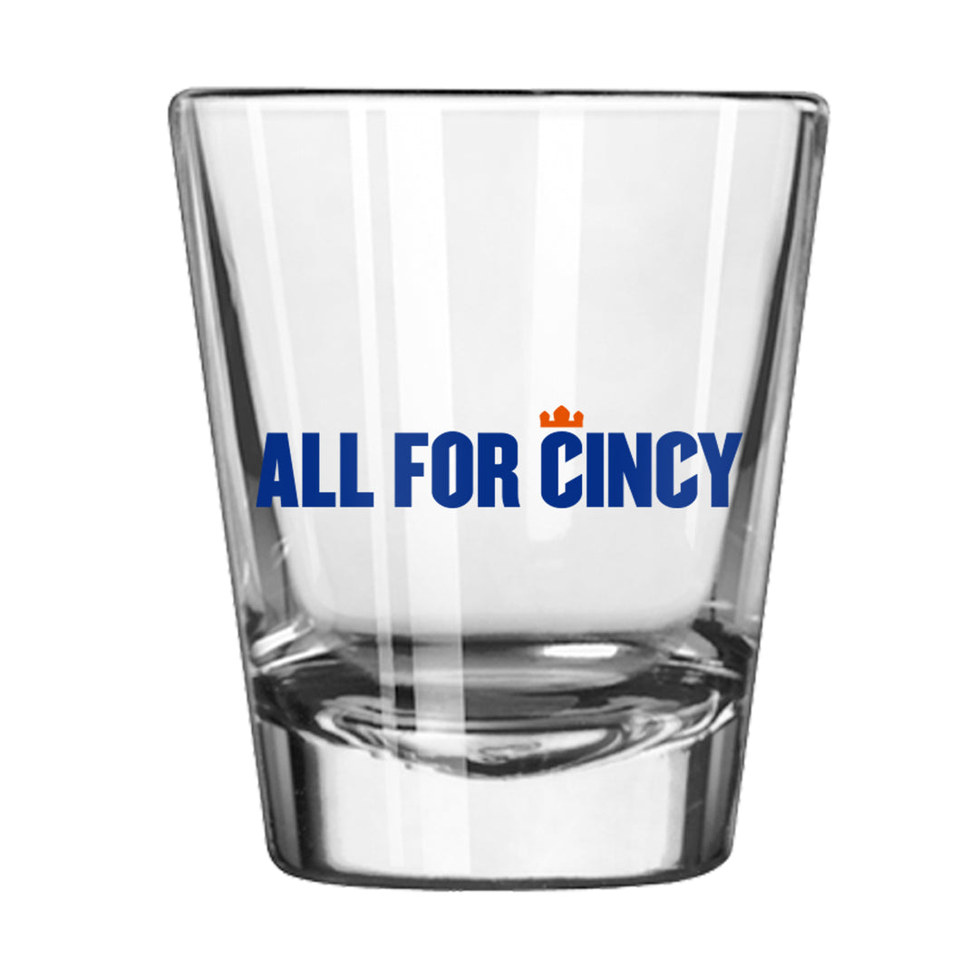 All for Cincy Shot Glass