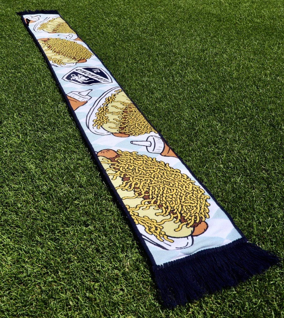 Chili Dog Scarf