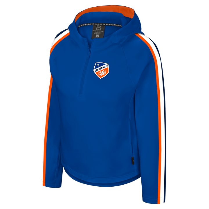 Womens Hooded 1/4 Zip