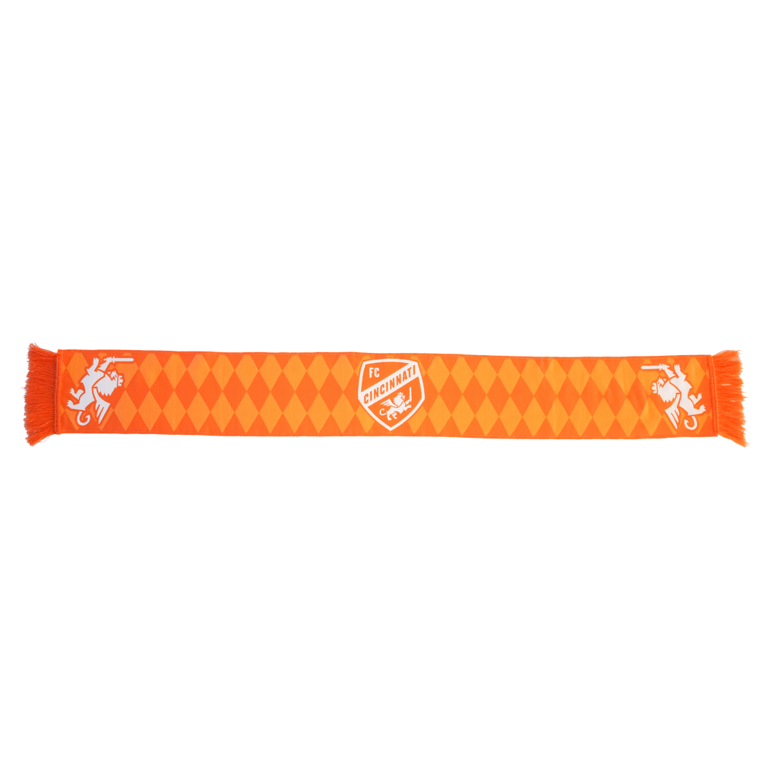 Orange Diamond Scarf