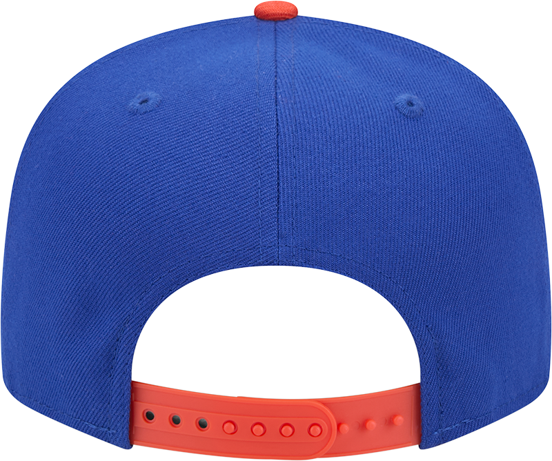 Orange and Blue Crest Snapback Hat