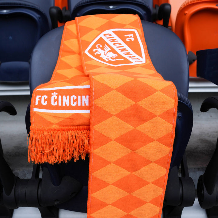 Orange Diamond Scarf