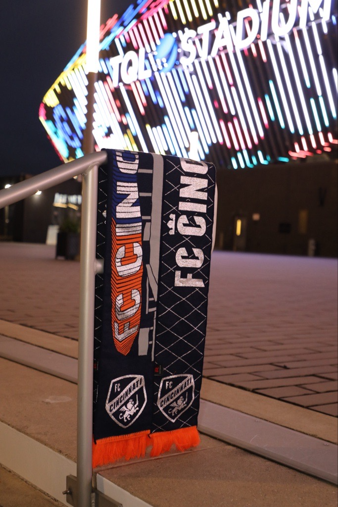 Lights Cincinnati Scarf