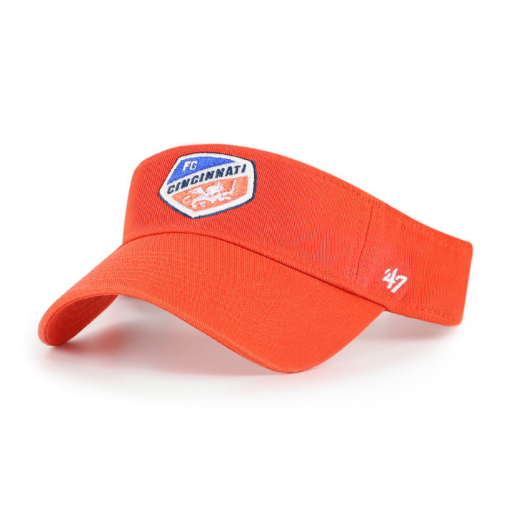 Orange Crest Visor